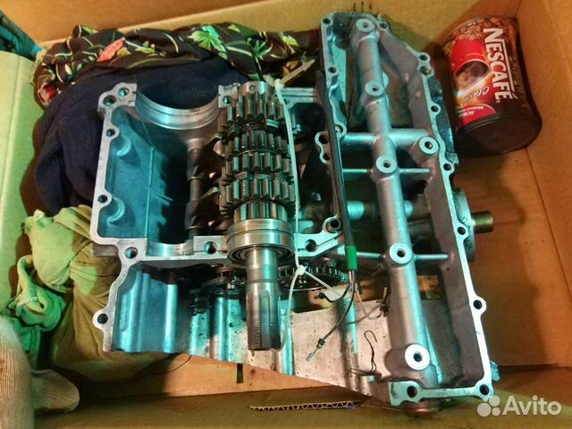 Suzuki gsx-r 750 картер кпп, К4, K5, K6