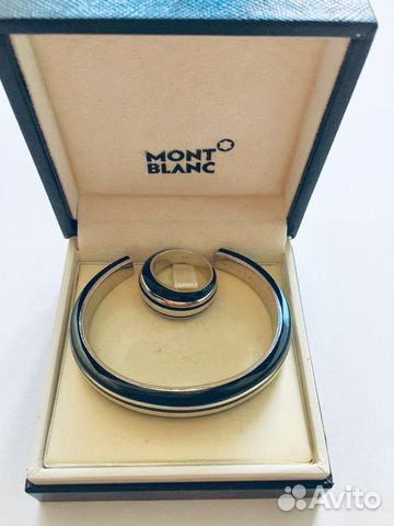 Ювелирный комплект(Montblanc). Серебряный браслет Ювелирный комплект(Montblanc). Серебряный браслет
