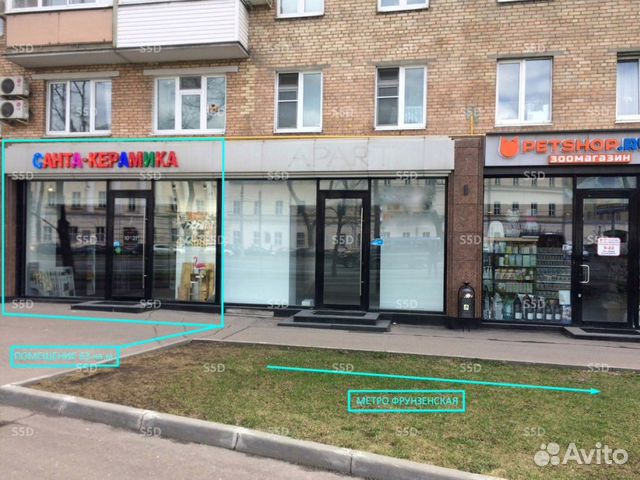 Сдам торговое помещение, 63 м²
