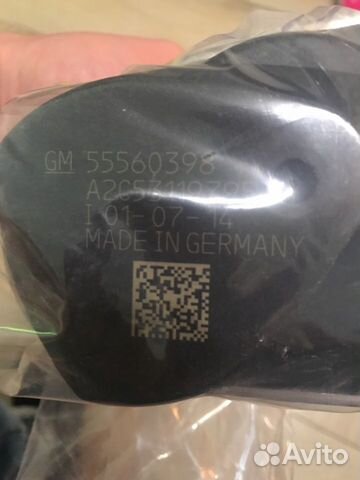 Дроссельная заслонка Cruze, Astra 55560398