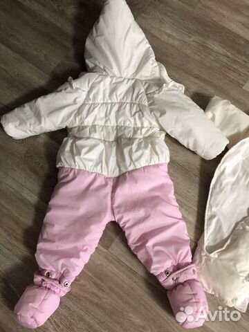 Комбинезон с зимней вставкой kiko, очень тёплый