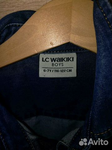 Рубашка джинсовая LC Waikiki.Доставка Рубашка джинсовая LC Waikiki.Доставка