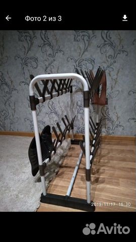 Напольная вешалка для обуви Напольная вешалка для обуви