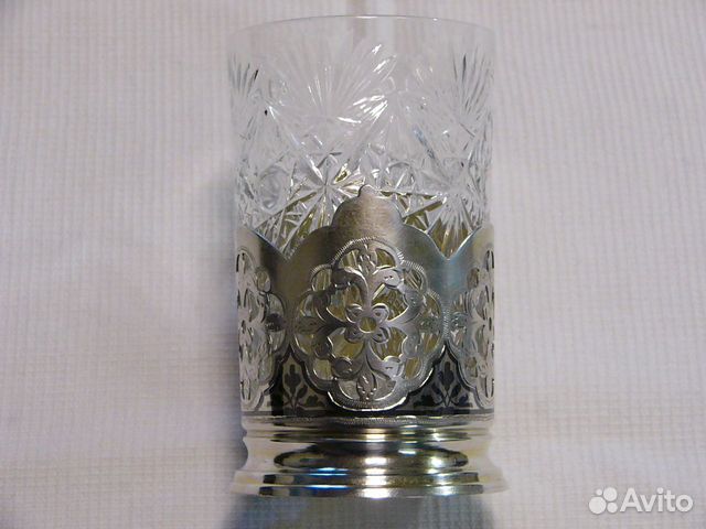 Серебряный подстаканник 