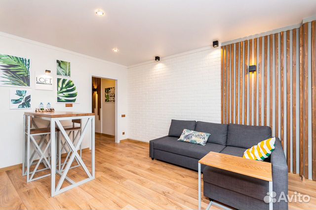 

Квартира-студия, 45 м², 2 кровати