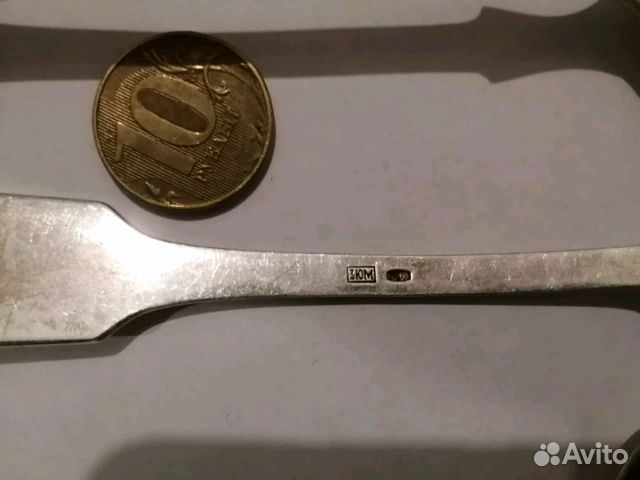 Столовые ложки. Серебро 875 пр. СССР. 5 шт Столовые ложки. Серебро 875 пр. СССР. 5 шт
