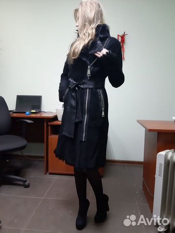 Дубленка черная Дубленка черная