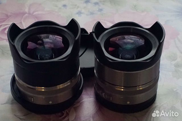Объектив sony E 16mm+ насадка 0,75 (12 мм) Объектив sony E 16mm+ насадка 0,75 (12 мм)