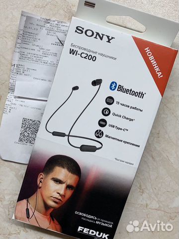 Беспроводные наушники Sony Беспроводные наушники Sony