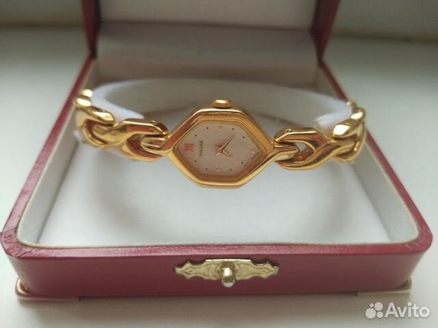 Pulsar часы кварцевые Япония оригинал