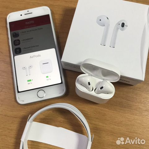 Беспроводные наушники AirPods 2
