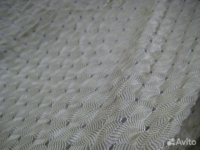 Платок шаль старина крученый шелк винтаж