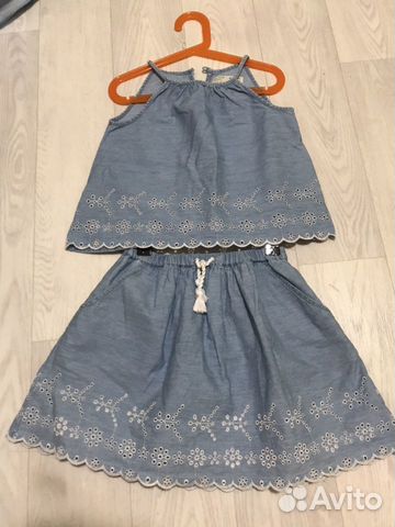 Костюм летний Zara для девочки Костюм летний Zara для девочки
