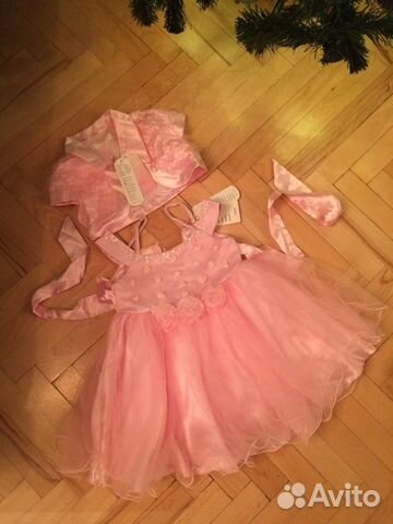 Праздничное платье на девочку 86-94 см