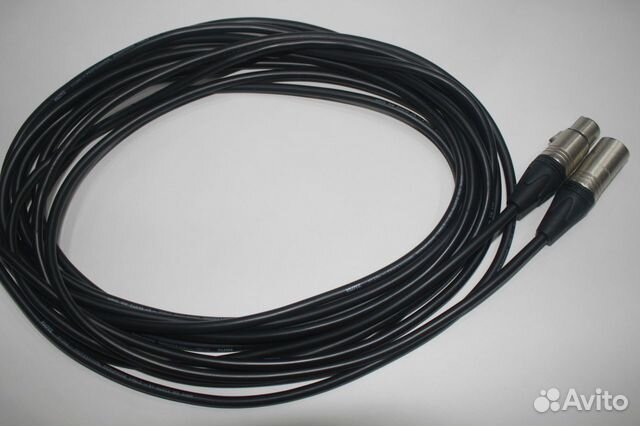 Доставка РФ бесплатно. Новый кабель Klotz XLR 10м