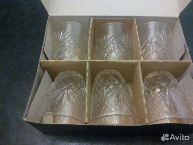 Стопки из хрусталя