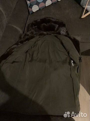 Полушубок стриженный бобёр, капюшон норка Полушубок стриженный бобёр, капюшон норка