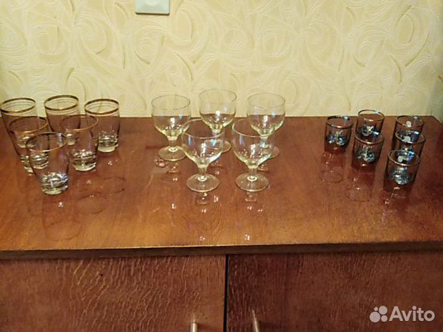 Стаканы, бокалы, стопки