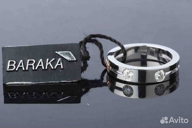 Новое золотое кольцо Baraka 8.6 гр брилл 0.3 ct Новое золотое кольцо Baraka 8.6 гр брилл 0.3 ct