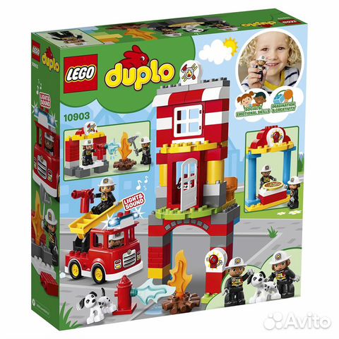 Конструктор lego duplo Town Пожарное депо 10903 Конструктор lego duplo Town Пожарное депо 10903