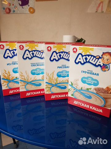 Каши Агуша Каши Агуша