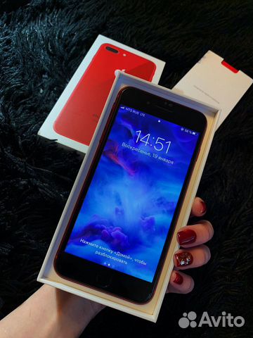 iPhone 8 Plus, Red, 64GB