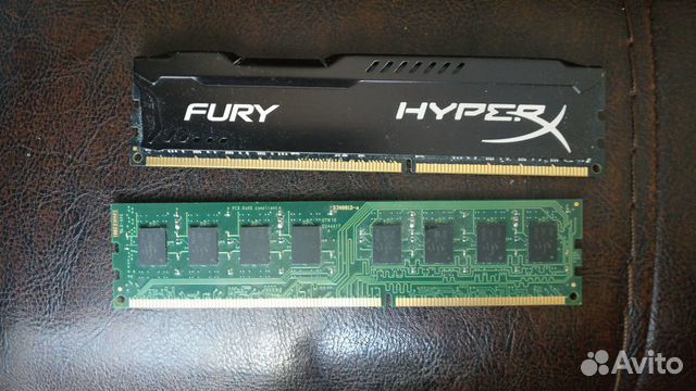 Память DDR3 Kingston HyperX fury 8gb/ Crucial 4gb Память DDR3 Kingston HyperX fury 8gb/ Crucial 4gb