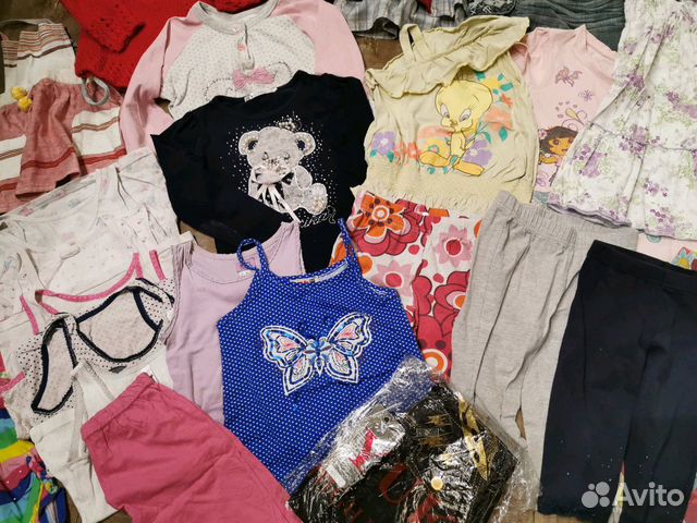 Пакет одежды на девочку 30 шт