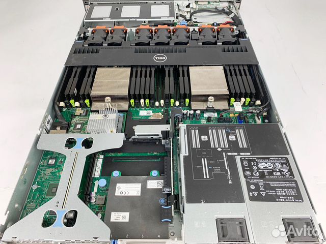 Сервер dell R620 8SFF 2x E5-2680v2 16GB