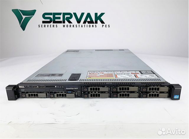 Сервер dell R620 8SFF 2x E5-2697v2 32GB