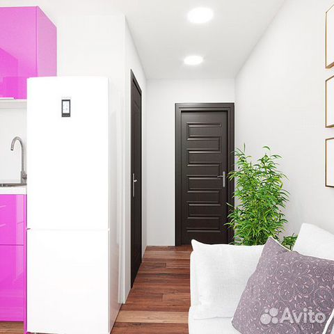 Студия, 12.8 м², 1/9 эт.