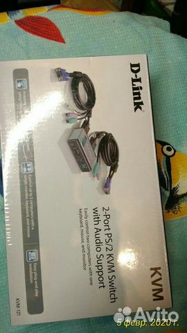 Переключатель KVM D-link