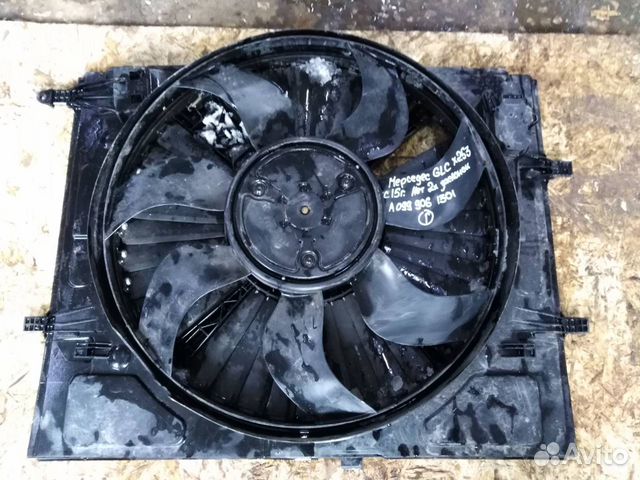 Mercedes Benz GLC-Class X253 2015) Диффузор