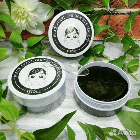 Moliz Black Pearl Golden Eye Patch