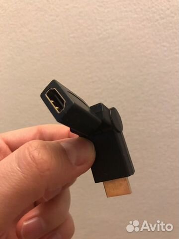 Hdmi переходник, вращающийся