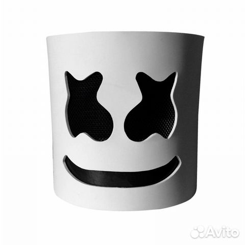 Маска-шлем DJ Маршмеллоу Marshmello полнолицевая