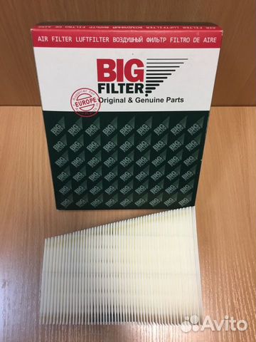 BIG filter Фильтр воздушный косой renault BIG filter Фильтр воздушный косой renault