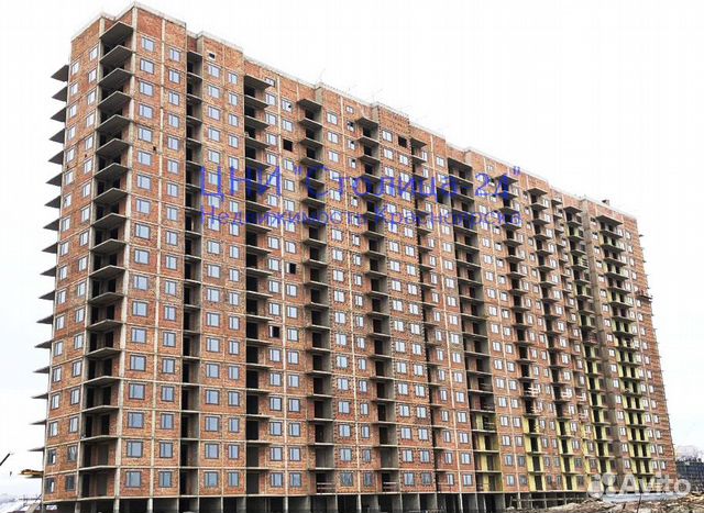 2-к квартира, 55.1 м², 6/19 эт.