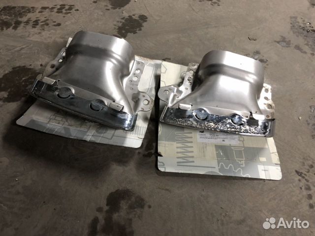 Насадки глушителя на Mercedes S 222 S221 X164 Насадки глушителя на Mercedes S 222 S221 X164