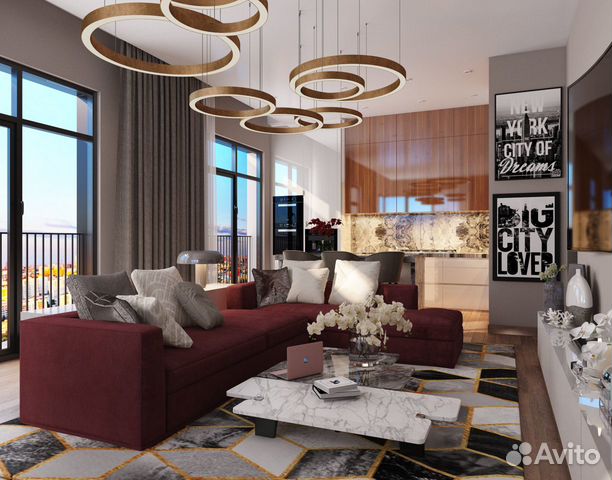 1-к квартира, 37.7 м², 7/19 эт. 1-к квартира, 37.7 м², 7/19 эт.