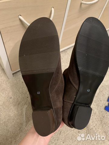 Сапоги женские, новые, кожа