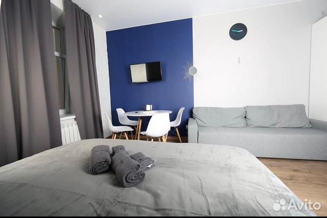 

Квартира-студия, 25 м², 2 кровати