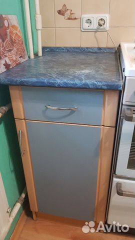 Кухонный гарнитур бу + вытяжка + раковина