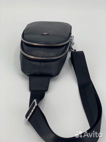 Новая мужская сумка через плечо кожа бренд Prada Новая мужская сумка через плечо кожа бренд Prada