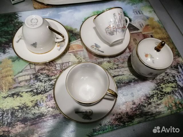 Кофейный сервиз фарфор Бавария