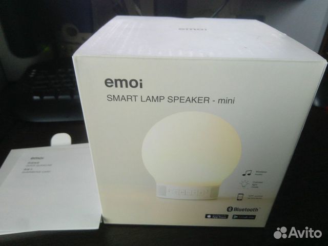 Emoi Smart Lamp Speaker Mini - умная лампа (White) Emoi Smart Lamp Speaker Mini - умная лампа (White)