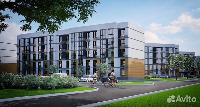 1-к квартира, 35.1 м², 5/5 эт.
