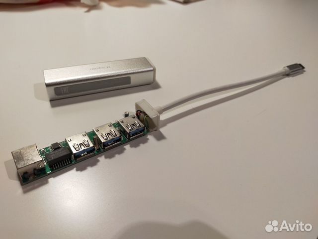 USB хаб + LAN нерабочий USB хаб + LAN нерабочий