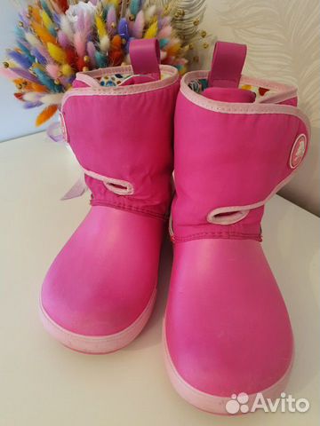 Сапоги демисезонные Crocs, j2 Сапоги демисезонные Crocs, j2