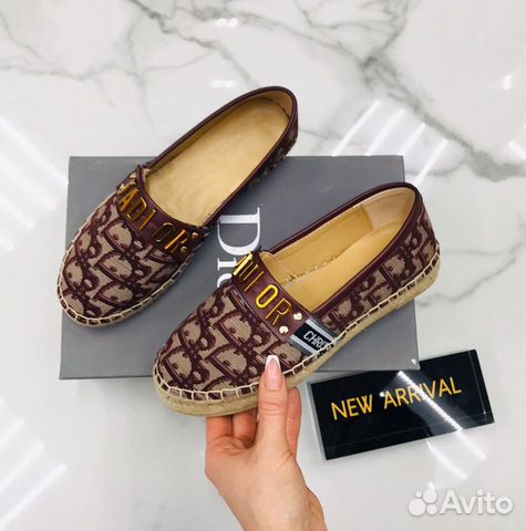 Эспадрильи Dior новые Эспадрильи Dior новые